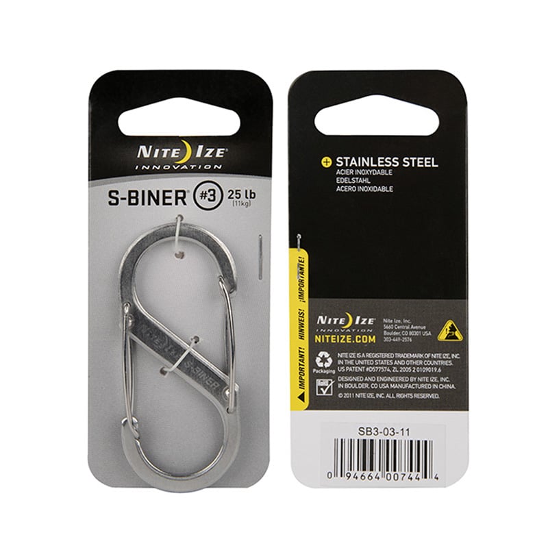 S-Biner #3 - Stainless - Extreme Outfitters