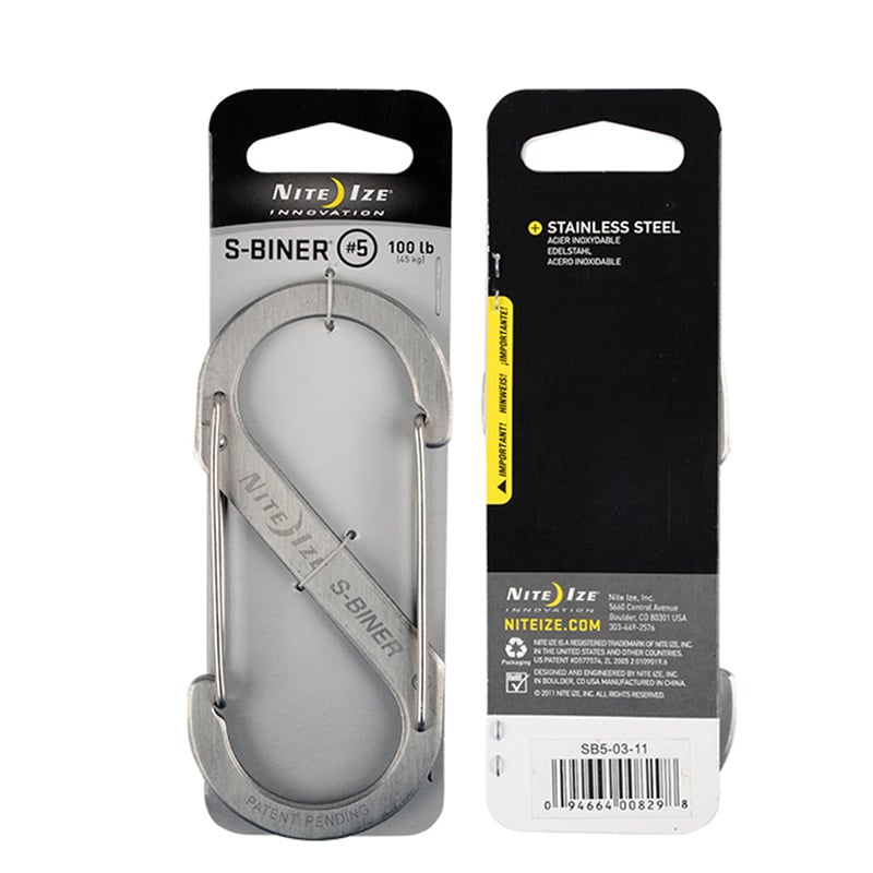 S-Biner #5 - Stainless - Extreme Outfitters
