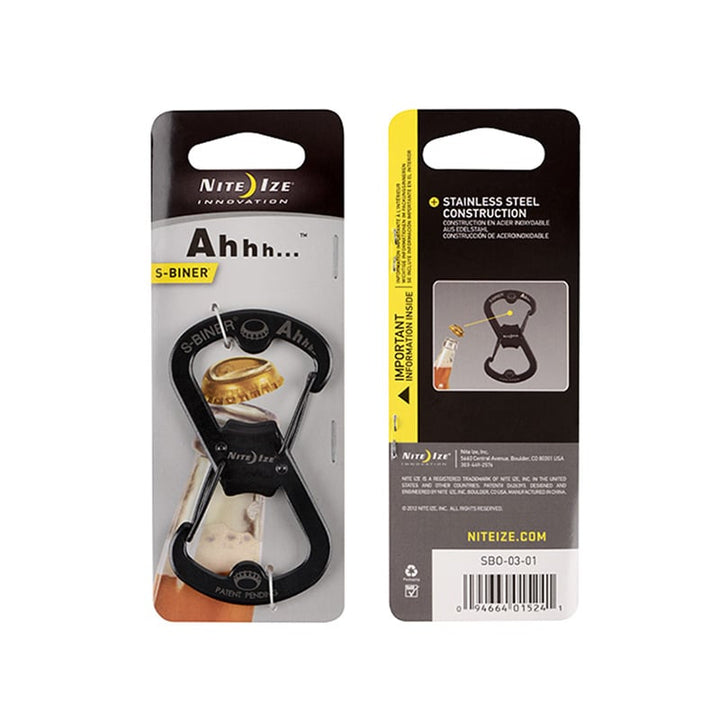 Ahhh S-Biner - Black - Extreme Outfitters