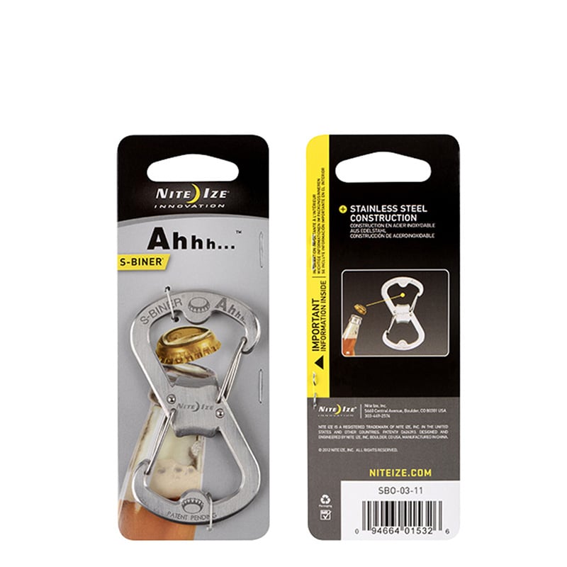 Ahhh S-Biner - Stainless - Extreme Outfitters