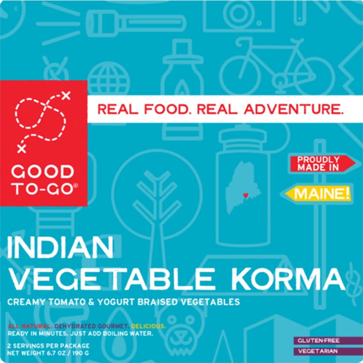 Good To Go Indian Vegetable Korma-2 Serving - Extreme Outfitters