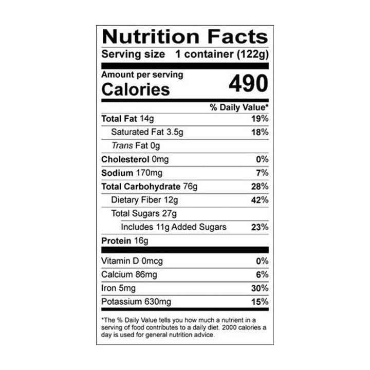 Good To Go Oatmeal - 1 Serving - Extreme Outfitters