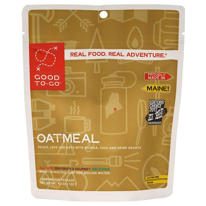 Good To Go Oatmeal - 1 Serving - Extreme Outfitters