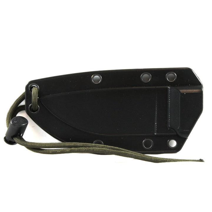Esee-3MIL - Partial Serrated - Black Blade - Black Sheath with Molle - Extreme Outfitters