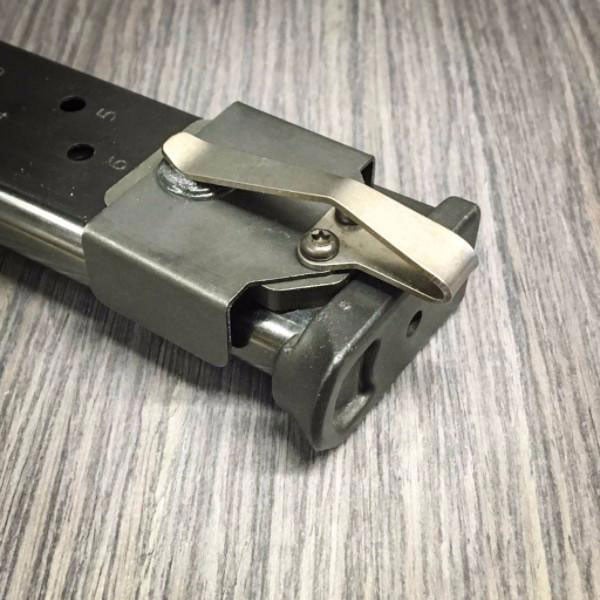 Large NeoMag (For .45ACP) - Standard Titanium Clip - Extreme Outfitters