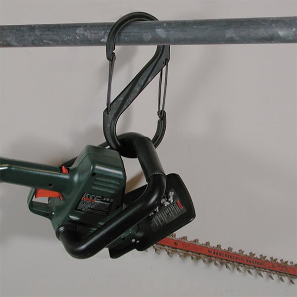 S-Biner Plastic Dual Carabiner #10 -Black/Black - Extreme Outfitters