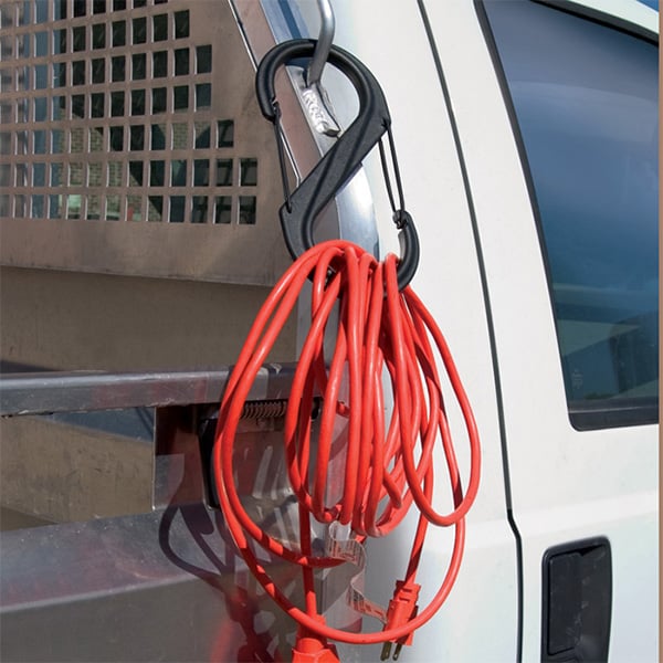 S-Biner Plastic Dual Carabiner #10 -Black/Black - Extreme Outfitters