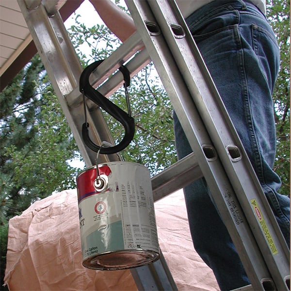 S-Biner Plastic Dual Carabiner #10 -Black/Black - Extreme Outfitters