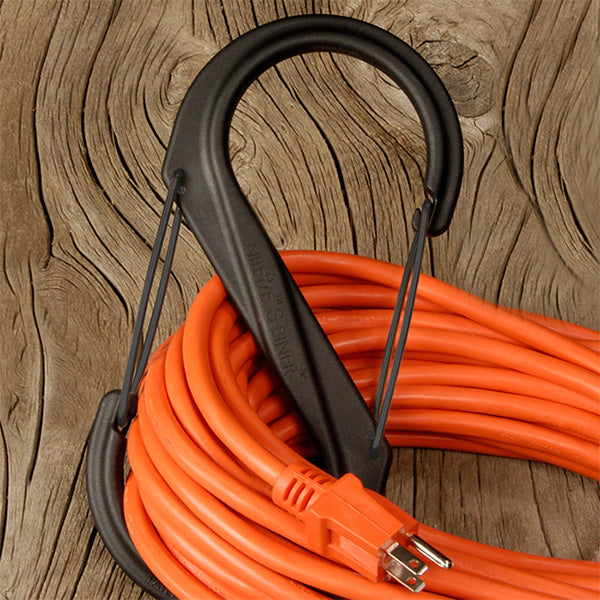 S-Biner Plastic Dual Carabiner #10 -Black/Black - Extreme Outfitters