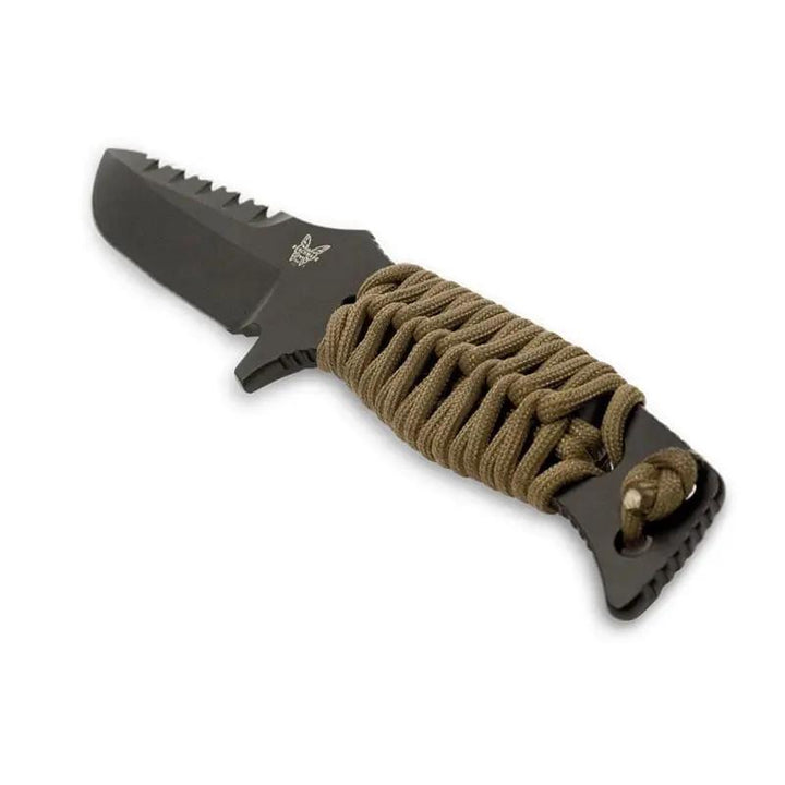Benchmade 375BK Fixed Adamas Black, Black Sheath Benchmade