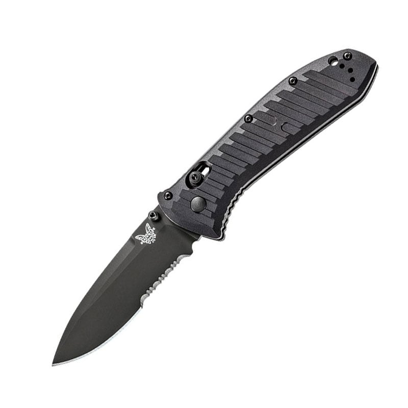 Benchmade 570SBK Presidio II Serrated Black - Extreme Outfitters