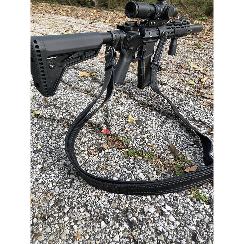 Leather 2 to 1 Sling Push Button QD - Extreme Outfitters