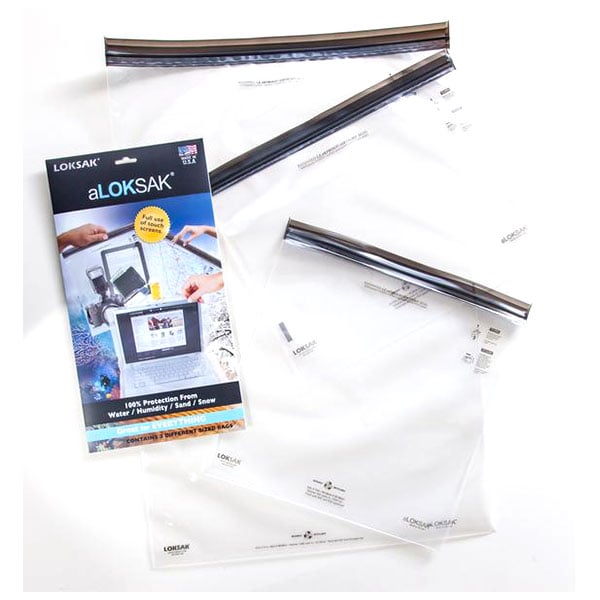 ALOKSAK Large Multi Pack (1each - 12X12", 13X11", 16X24") LOKSAK