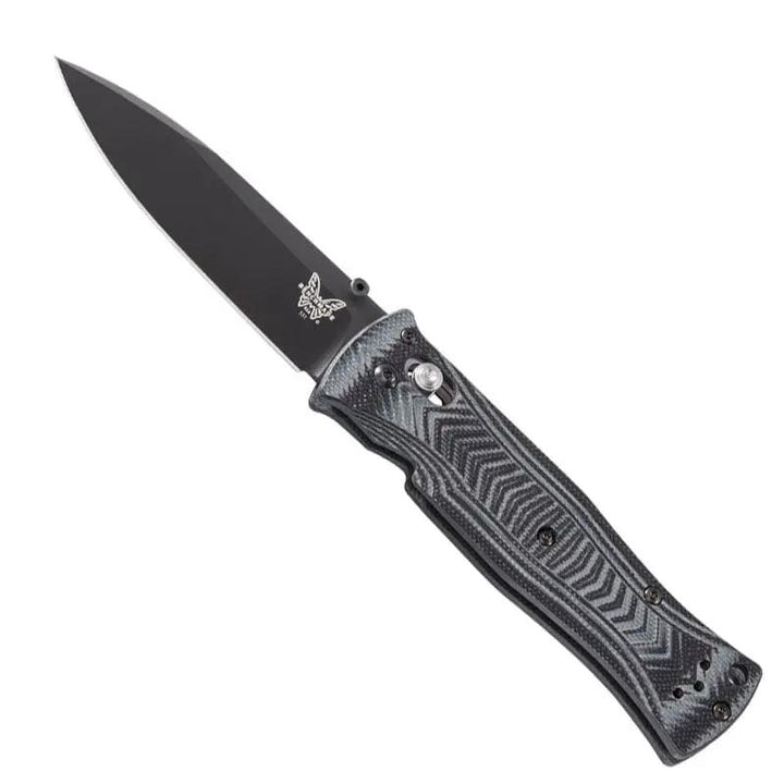 Benchmade 531BK Pardue Axis, Black Drop Point Plain Edge Benchmade