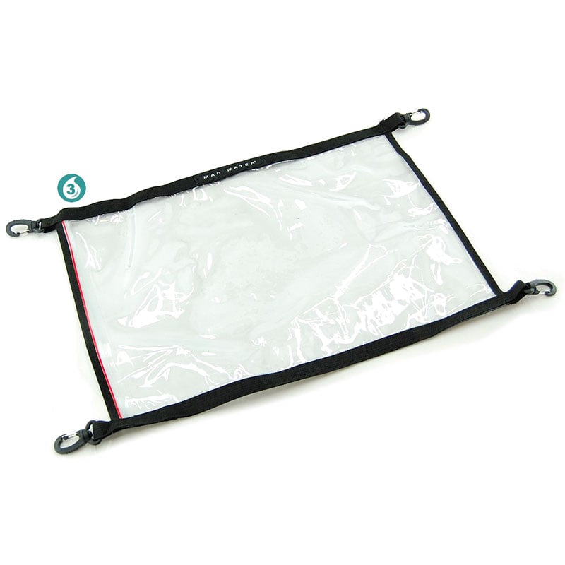 Waterproof Mad Map Case Large, 12" X 18" Mad Water