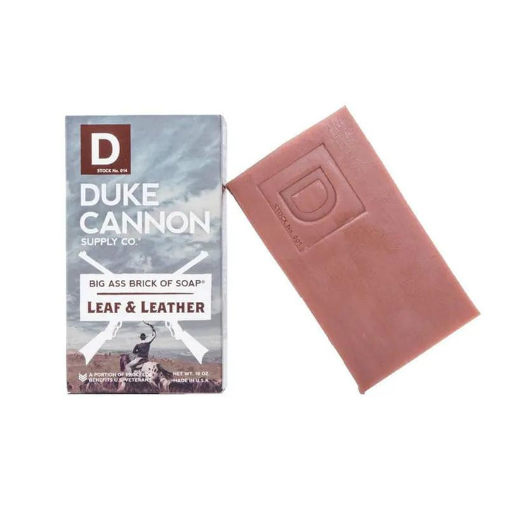 Duke Cannon Big Ass Brick of Soap - Leaf and Leather Duke Cannon