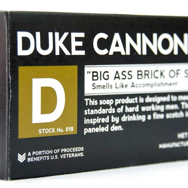 Duke Cannon Big Ass Brick of Soap - Accomplishment Duke Cannon