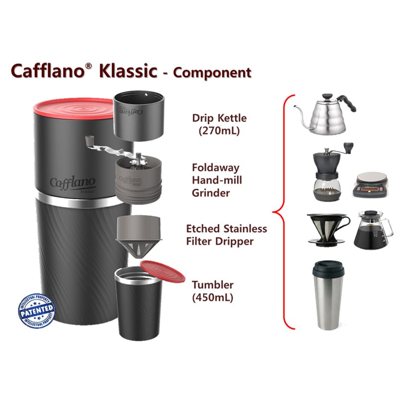 Cafflano Klassic All-in-one Pour-over Coffee Maker Cafflano