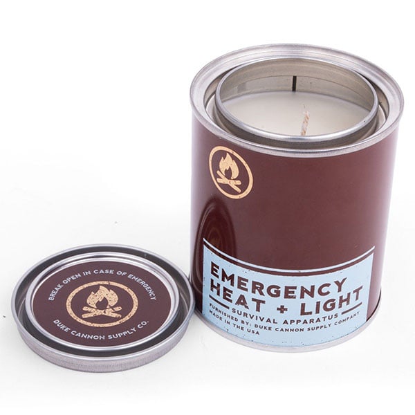 Duke Cannon Emergency Heat + Light: Leaf And Leather Duke Cannon