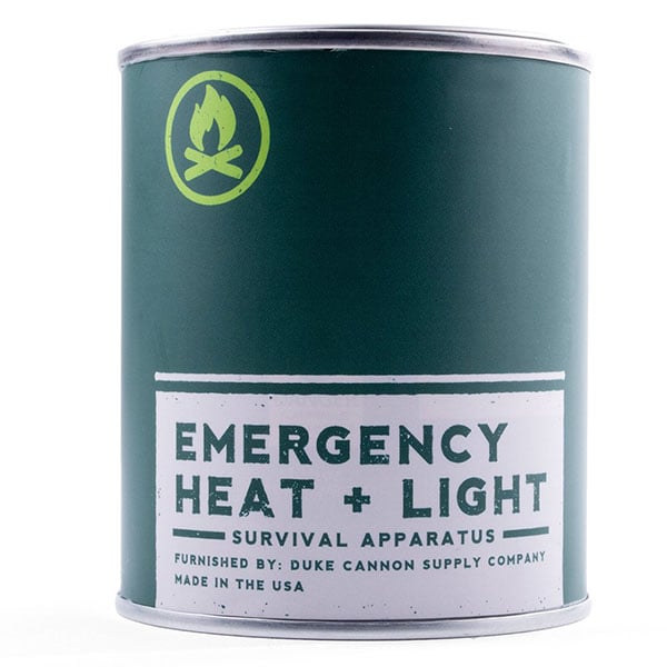 Duke Cannon Emergency Heat + Light: Fresh Cut Pine Duke Cannon