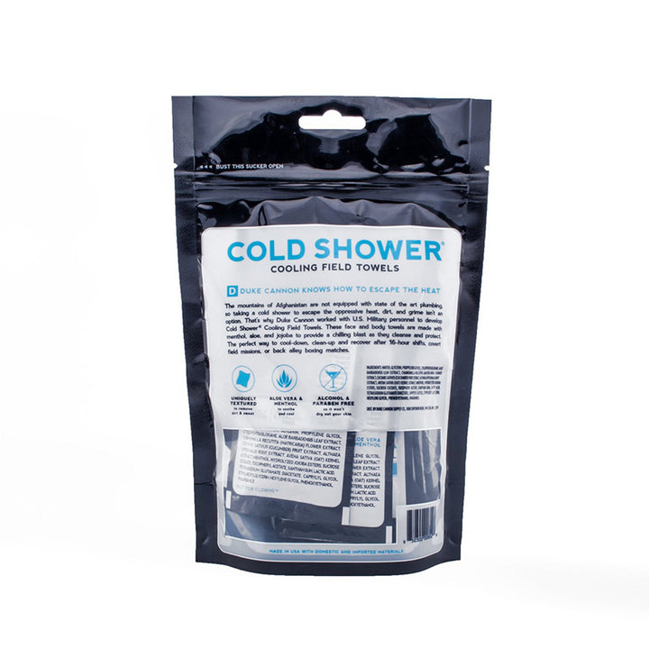 Duke Cannon Cold Shower Cooling Field Towels - 15 Count - Extreme Outfitters