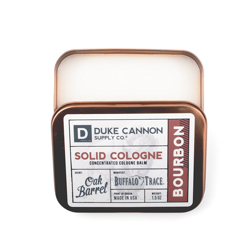 Duke Cannon Solid Cologne - Bourbon - Extreme Outfitters