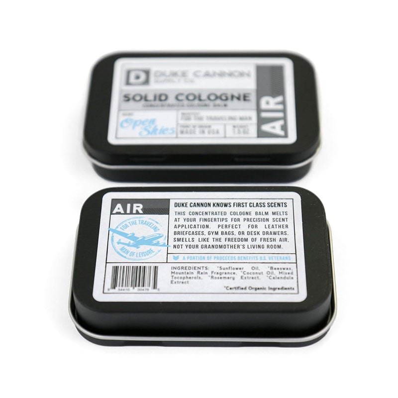 Duke Cannon Solid Cologne - Air - Extreme Outfitters