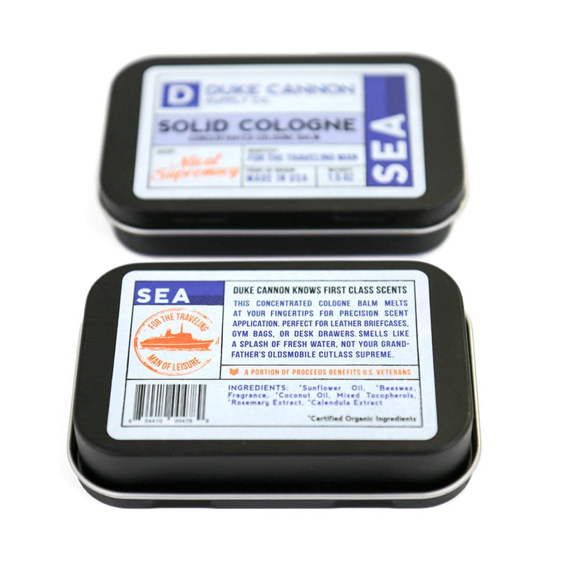 Duke Cannon Solid Cologne - Sea - Extreme Outfitters