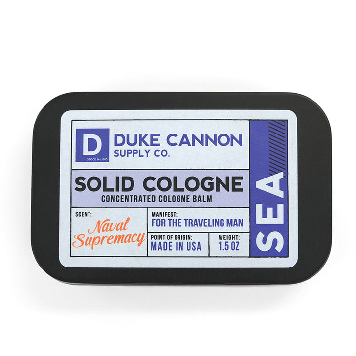 Duke Cannon Solid Cologne - Sea - Extreme Outfitters