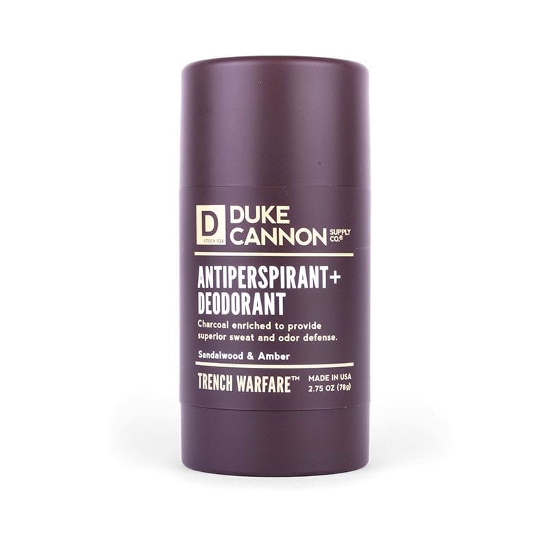 Duke Cannon Trench Warefare Antiperspirant + Deodorant (Sandalwood & Amber) - Extreme Outfitters
