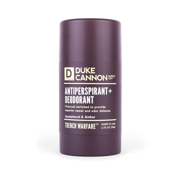 Duke Cannon Trench Warefare Antiperspirant + Deodorant (Sandalwood & Amber) - Extreme Outfitters