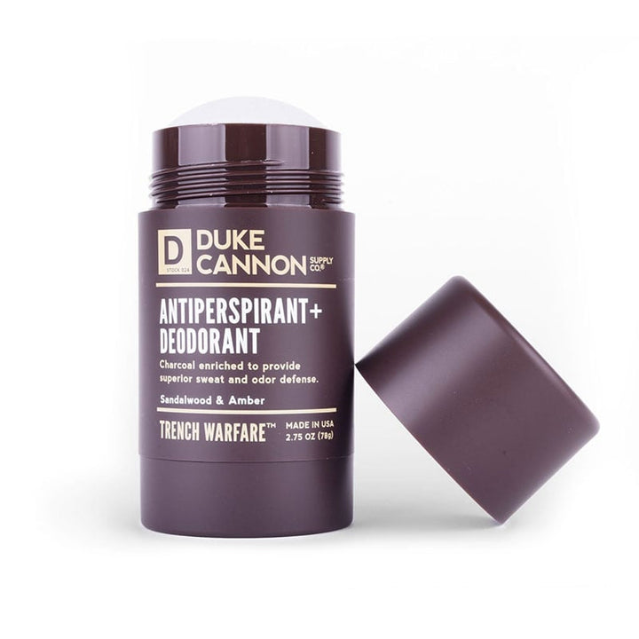 Duke Cannon Trench Warefare Antiperspirant + Deodorant (Sandalwood & Amber) - Extreme Outfitters