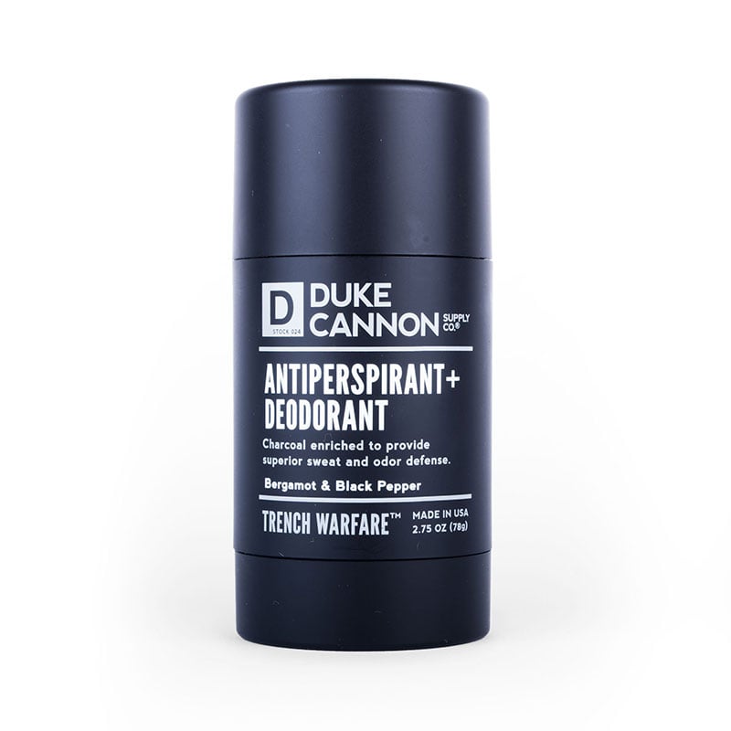 Duke Cannon Trench Warfare Antiperspirant & Deodorant - Bergamont & Black Pepper - Extreme Outfitters