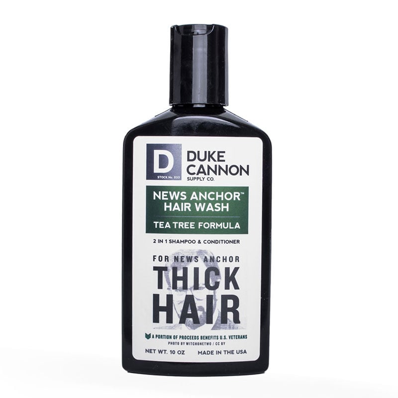 Duke Cannon 10oz Hair Wash- Tea Tree - Extreme Outfitters