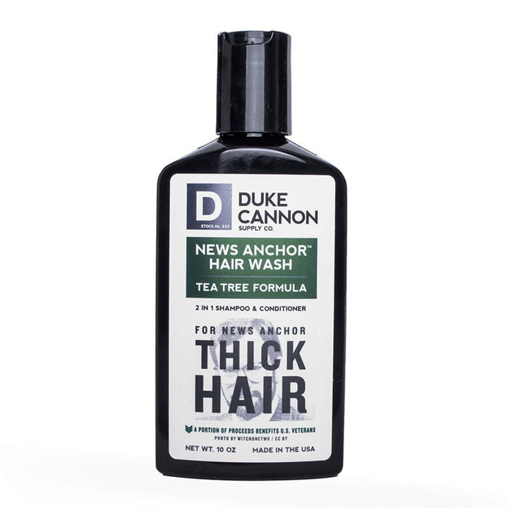 Duke Cannon 10oz Hair Wash- Tea Tree - Extreme Outfitters