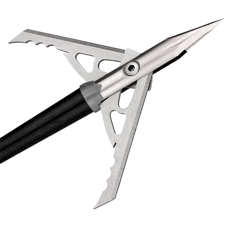 Rage Hypdermic Trypan 100 Grain 2 Blade Expandable Broadhead - Extreme Outfitters