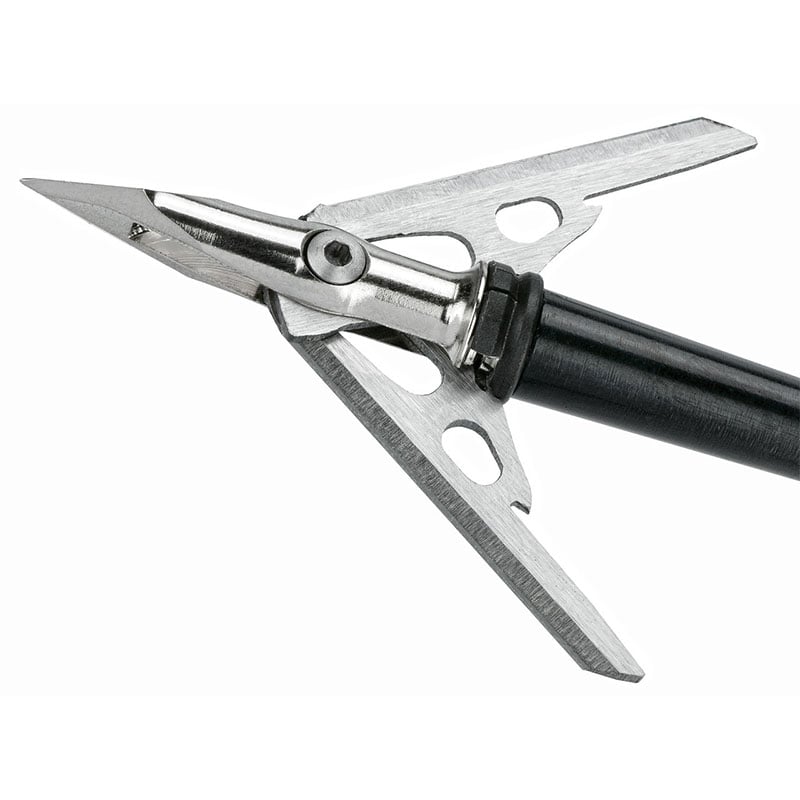 Hypodermic +P 125 Grain 2 Blade Expandable Broadhead 3-Pack - Extreme Outfitters