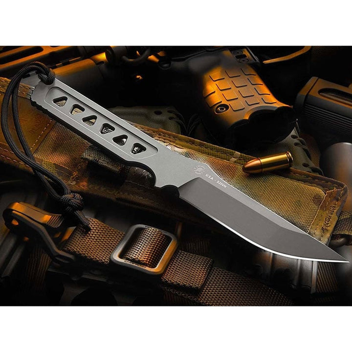 Spartan Blades Formido Black Black Molle Sheath - Extreme Outfitters