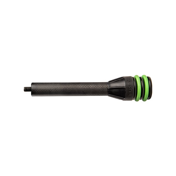 Fuse Archery Carbon Torch FX 6" Stabilizer (7.4oz) Blackout - Extreme Outfitters
