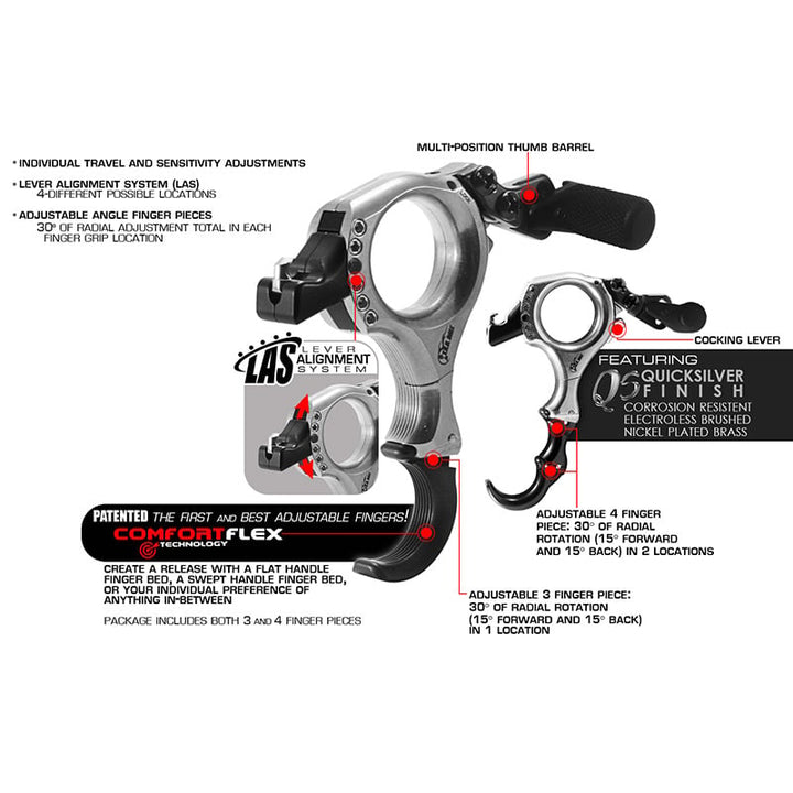 T.R.U. Ball Abyss Flex Medium Back Tension Release - Extreme Outfitters