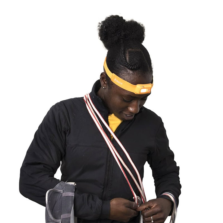 Biolite HeadLamp 330 No-Bounce Rechargeable Head Light - Sunrise Yellow - Extreme Outfitters