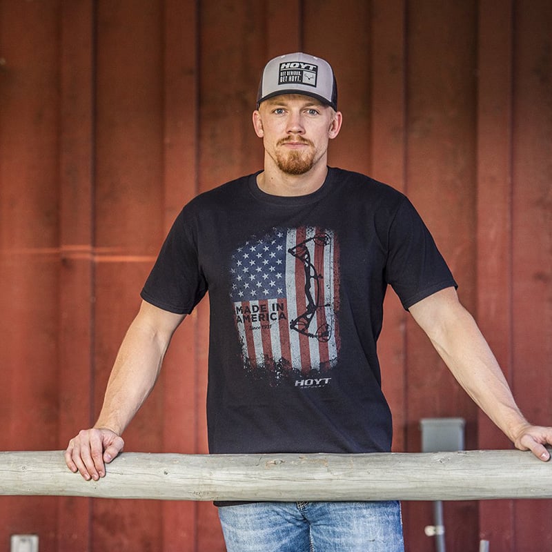 Made in America Hoyt Tee Shirt - Extreme Outfitters