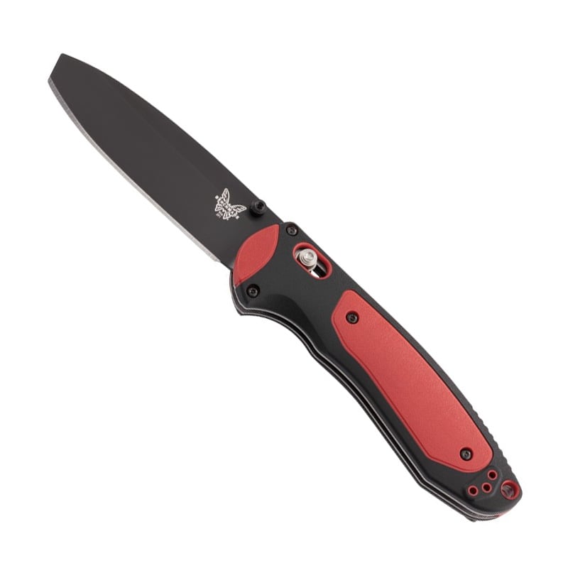 Benchmade 591BK Boost Axis-Assist Blunt Tip Black Plain Edge - Extreme Outfitters