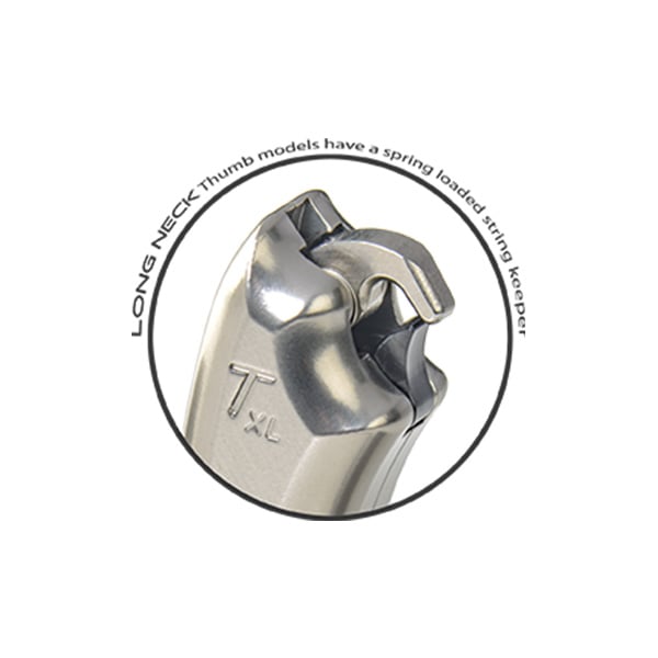 Stan PerfeX Long Neck 3 or 4 Finger Thumb Release - Blackout - Extreme Outfitters