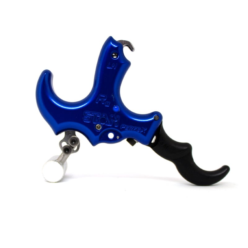 Stan PrefeX Long Neck 3 or 4 Finger Resistance Release - Blue/Black - Extreme Outfitters