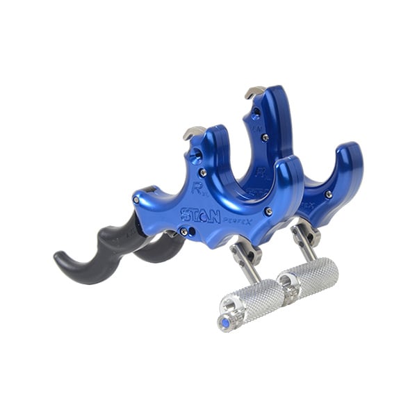 Stan PrefeX Long Neck 3 or 4 Finger Resistance Release - Blue/Black - Extreme Outfitters
