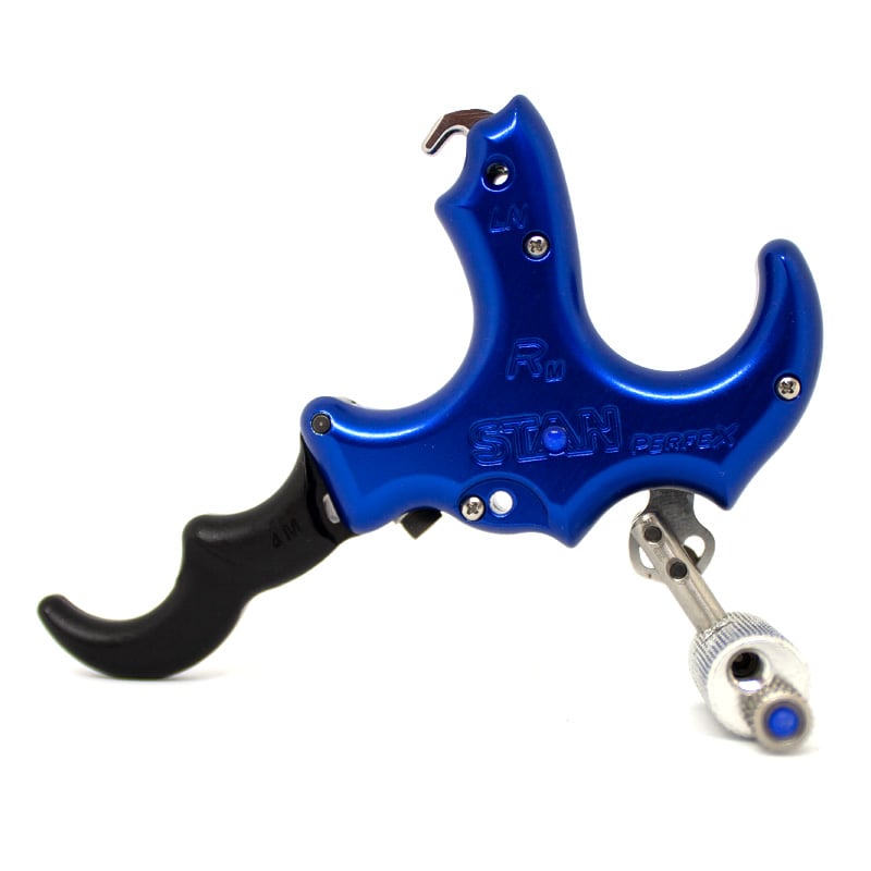 Stan PrefeX Long Neck 3 or 4 Finger Resistance Release - Blue/Black - Extreme Outfitters