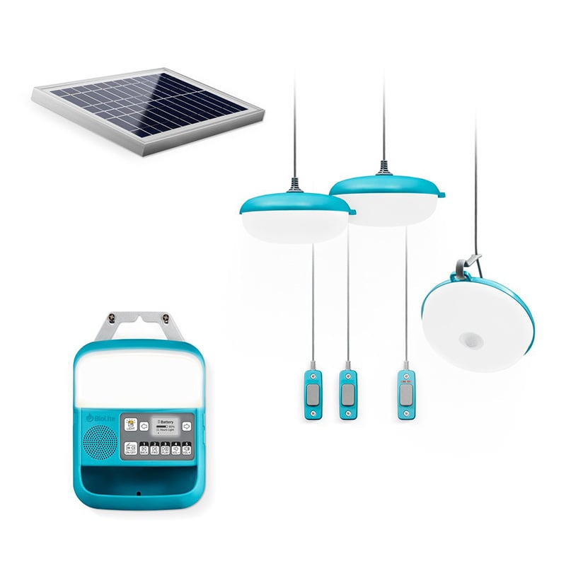 Biolite Solar Home 620 Teal - Extreme Outfitters