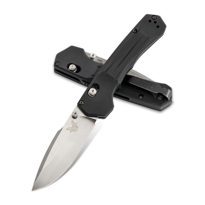 Benchmade 427 Mini Vallation Axis Assisted Plain Edge Satin Finish - Extreme Outfitters