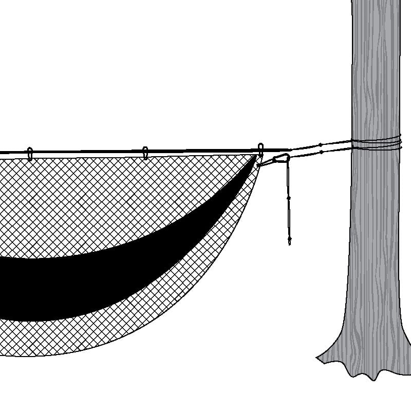 Snugpak Mosquito Hammock Net Olive - Extreme Outfitters